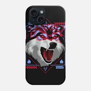 wolf darkness Phone Case