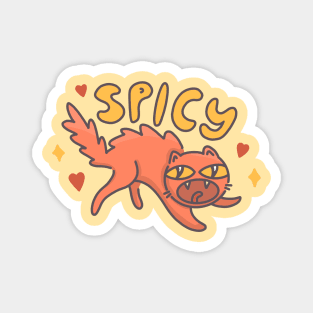 Spicy Cat Magnet