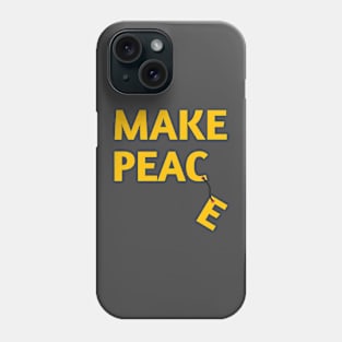 Make Peace Phone Case