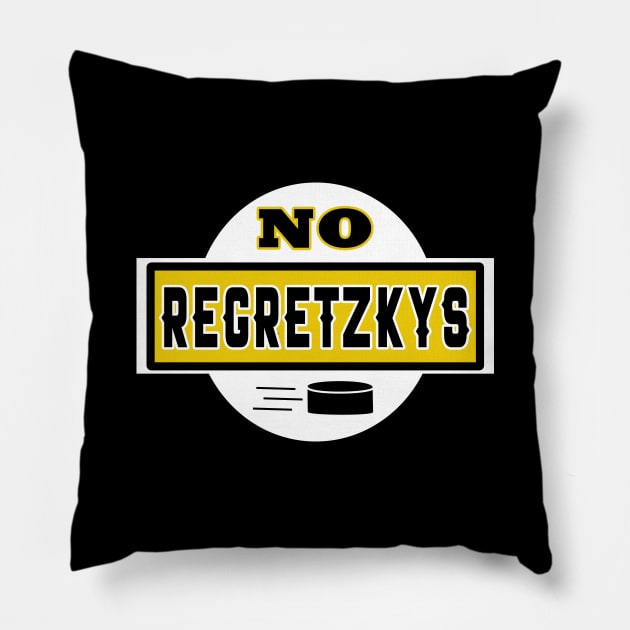 No Regretzkys - Letterkenny Fan Art Pillow by AmandaPandaBrand