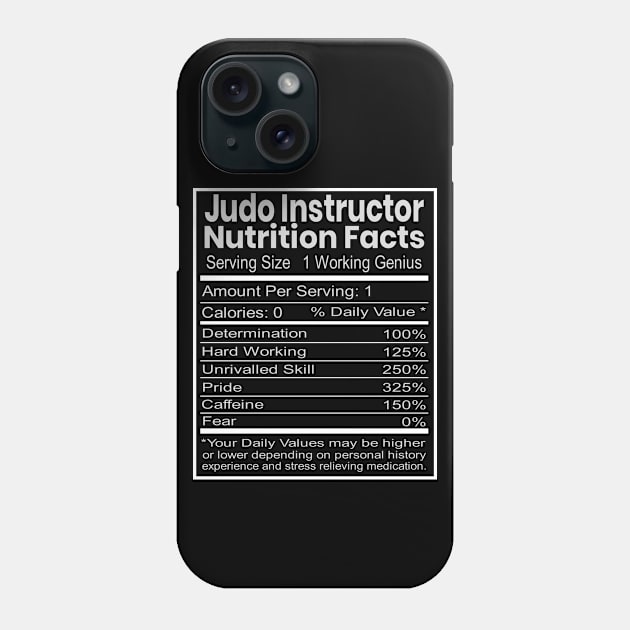 Judo Instructor Martial Arts Funny Gift Phone Case by OriginalGiftsIdeas