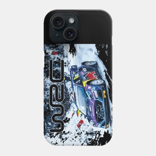 WRC ford puma - Sebastien loeb Rally1 M-Sport Isabelle Galmiche Phone Case