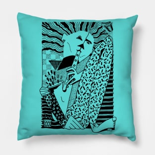 Jazz Man Pillow