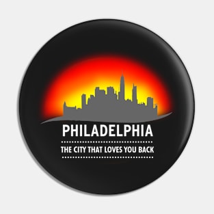 Phadelphia Big Love Pin