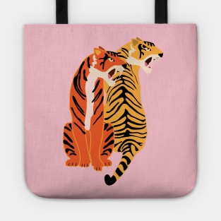 Two tigers Tote