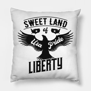 USA Pride Liberty Design Pillow