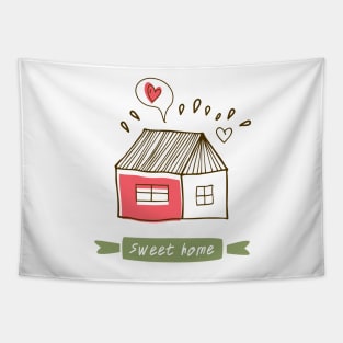 Home sweet home Tapestry