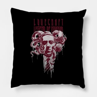 Lovecraft Legend of Horror Pillow