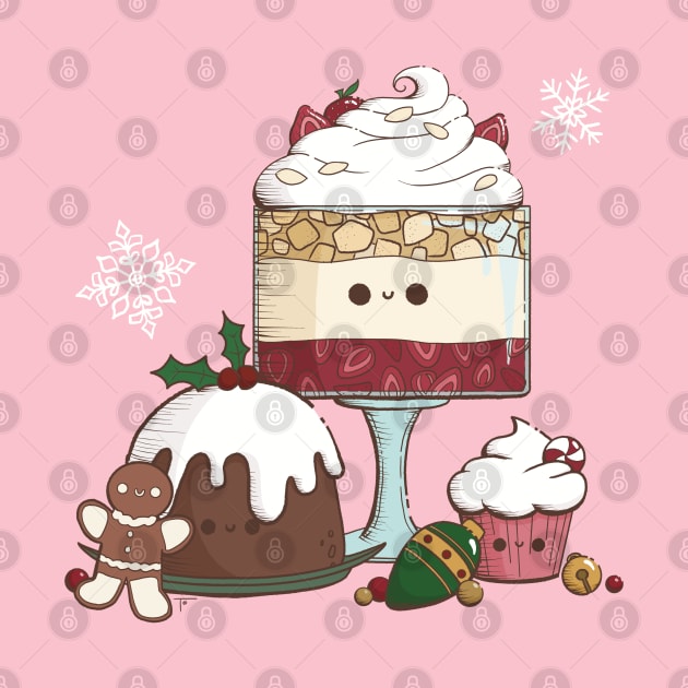 Kawaii Christmas Treats by Bee and Clover Designs