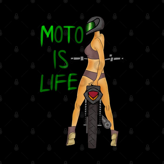 MOTO IS LIFE by ArtDigitalWings