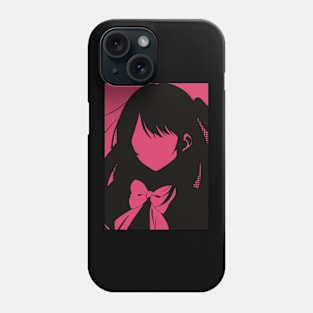 Oshi no Ko or My Star All Anime MC : Ruby Hoshino in Awesome Minimalist Vintage Pop Art Design Phone Case