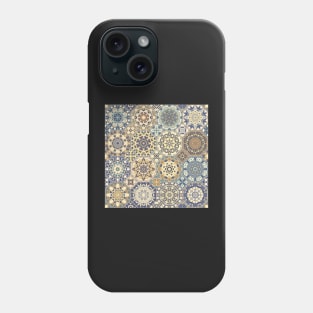 Octagonal Oriental and ethnic motifs in patterns. Phone Case