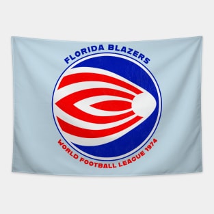 Defunct Florida Blazers WFL Football 1974 Tapestry