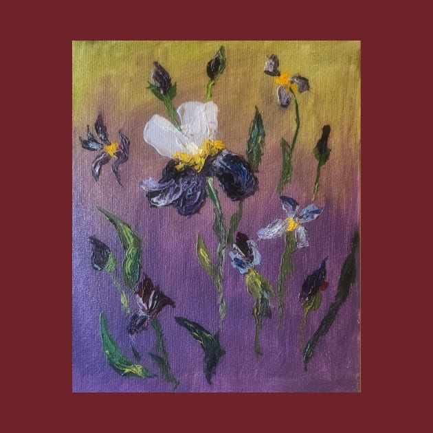 Wild Irises painting by algill