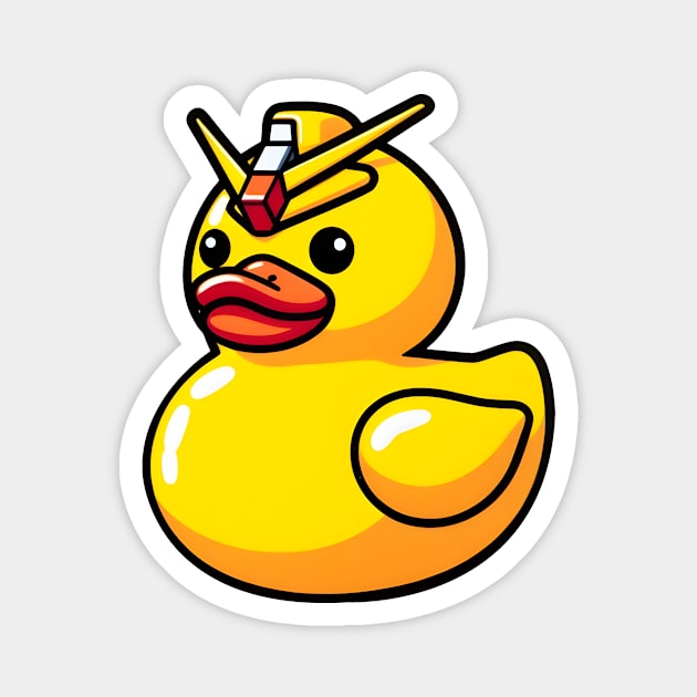 Rubber Duck Magnet by Rawlifegraphic