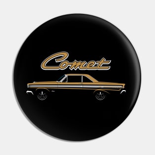 Gold 1964 Comet Caliente Pin