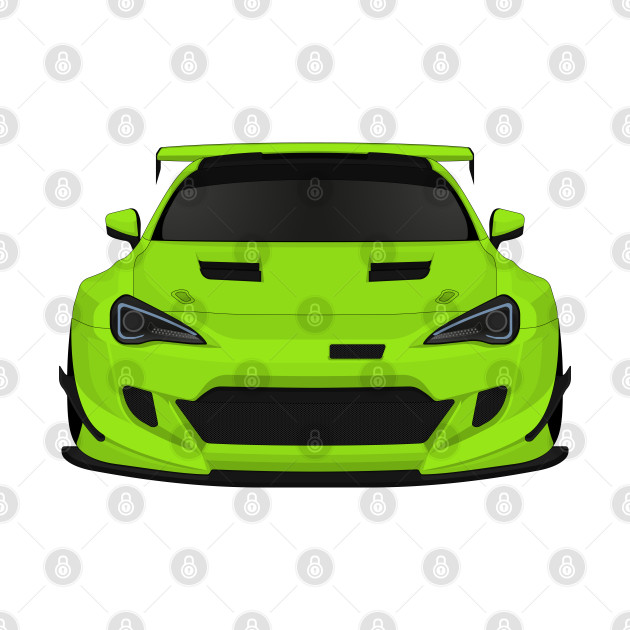 GT86 widebody Lime by VENZ0LIC