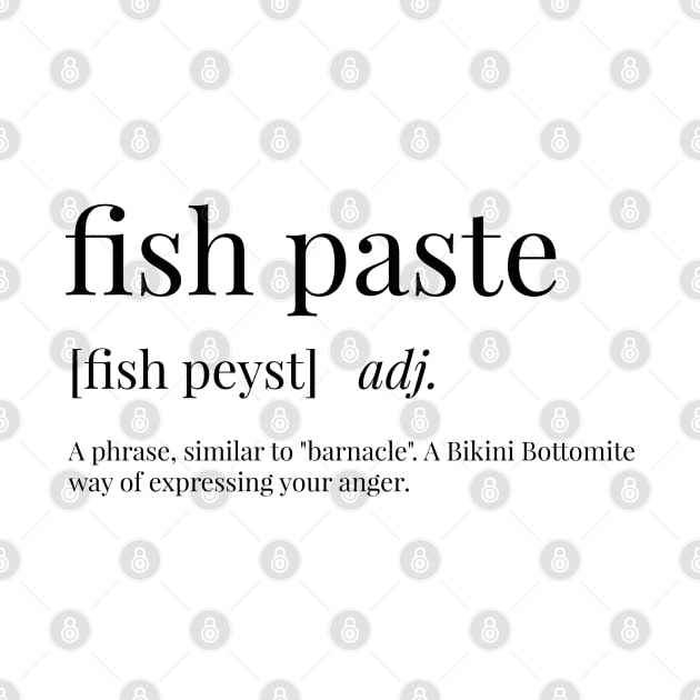 Fish Paste Definition by definingprints