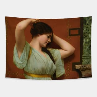 Julia by John William Godward Tapestry