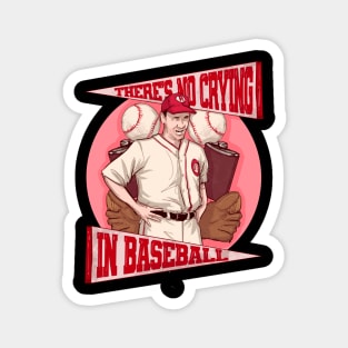 Tear-free Baseball Magnet