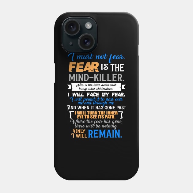 Litany Against Fear. Dune. Phone Case by KsuAnn