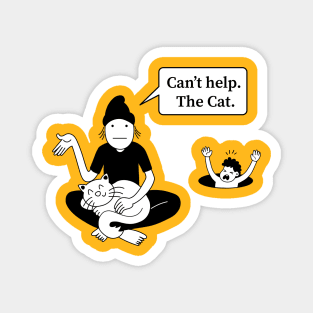 Can't Help. The Cat. Magnet