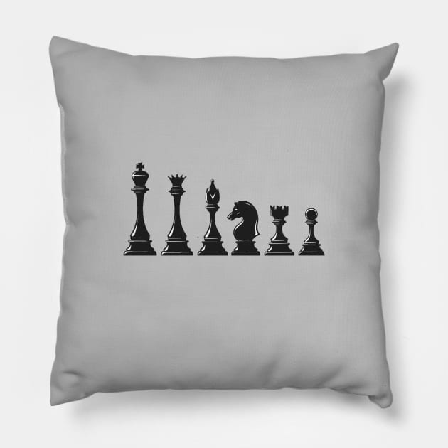 Chess Pillow by Lamink