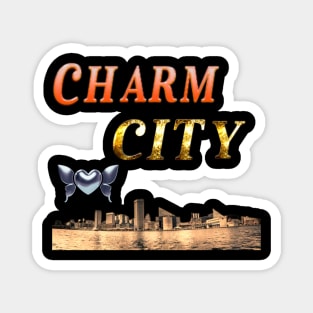 BALTIMORE CHARM CITY DESIGN Magnet