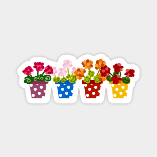 Flowerpot Magnet