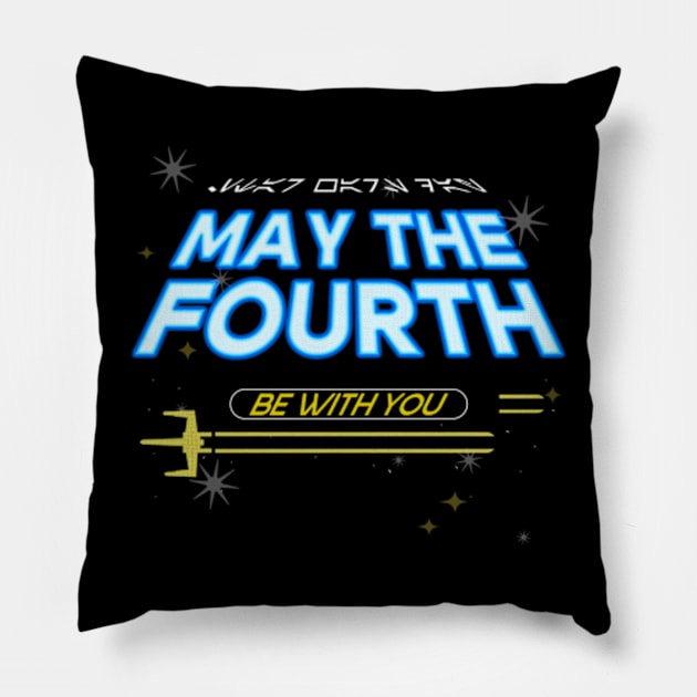 May 4th Be With You Pillow by poppoplover