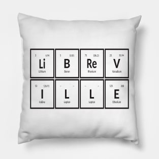 Libreville Table of Elements Pillow