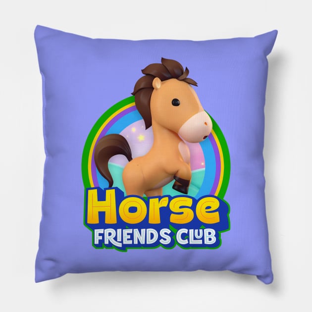 Baby Horse Pillow by Puppy & cute