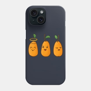 Three Cute Kumquats Phone Case