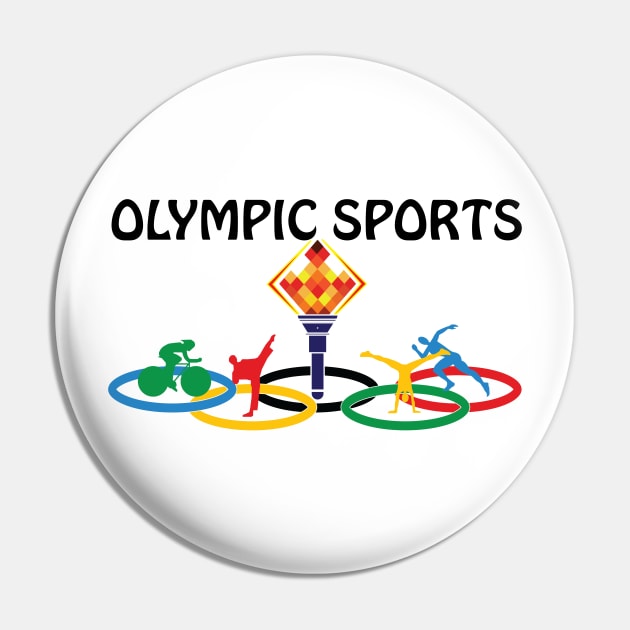 Olympic Sports Pin by GilbertoMS