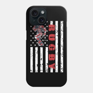 Rugby American Flag - US Sports Phone Case