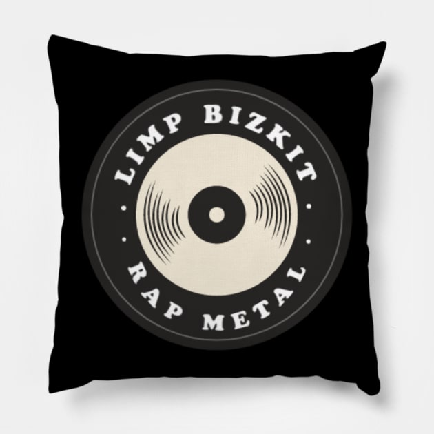 Retro Bizkit Pillow by Tiru Store 