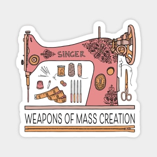 weapons of mass creation Magnet