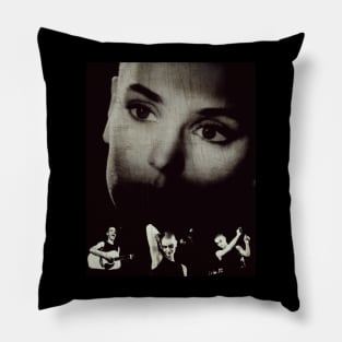 sinead o'connor viintage Pillow