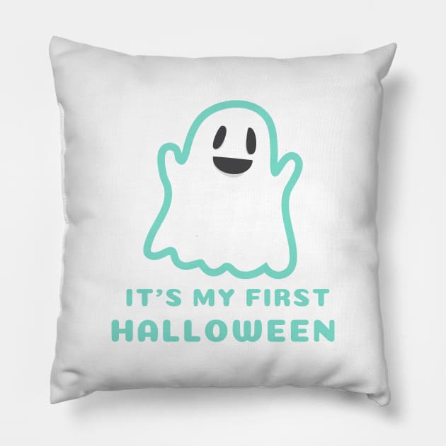 It is my first halloween Pillow by Mplanet