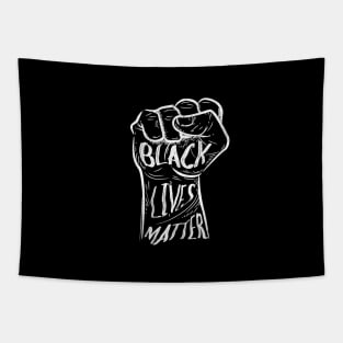 Black Lives Matter History Month Protest T-shirt Tapestry