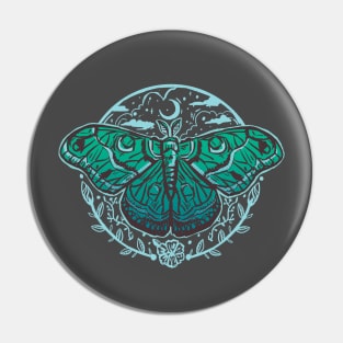 Moon moth Pin