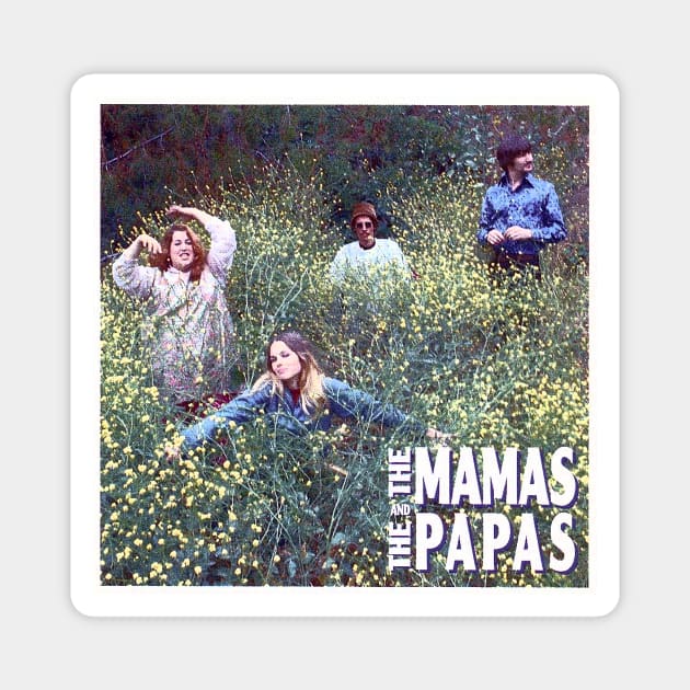 The Mamas And The Papas Magnet by katiepbleich