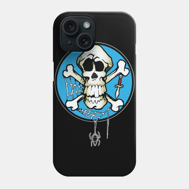 Pirate Skull n Crossbones Phone Case by Laughin' Bones