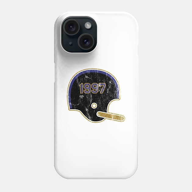 Baltimore Ravens Year Founded Vintage Helmet Phone Case by Rad Love