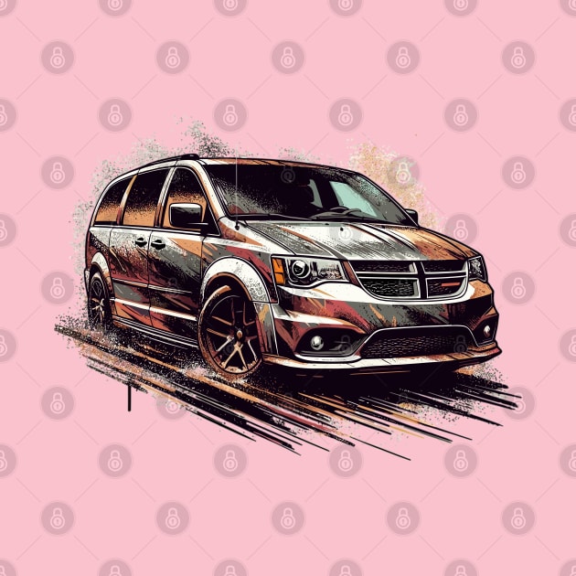 Dodge Caravan by Vehicles-Art