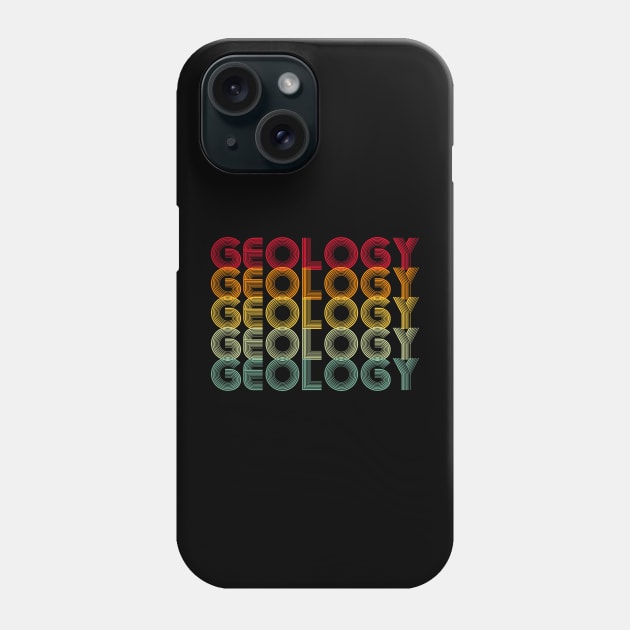 Geology- multi colored- Typography Phone Case by Crimson Leo Designs