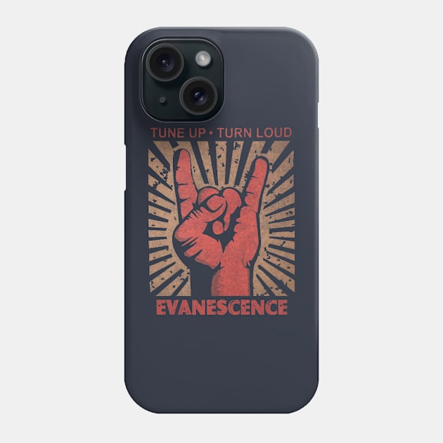 Tune up . Turn Loud Evanescence Phone Case by MenGemeyMashkan