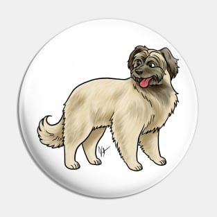 Dog - Pyrenean Shepherd - Fawn Pin