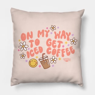 Iced Coffee Pillow