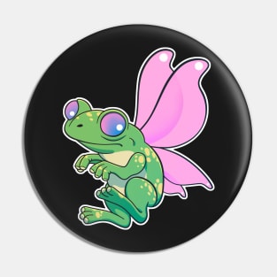 Fairy frog Pin